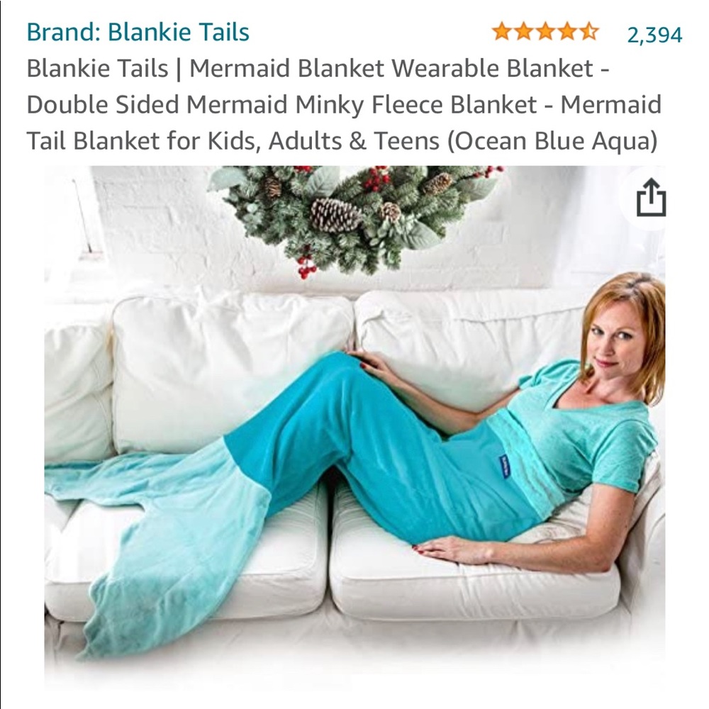Blankie Mermaid Tail